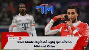Real Madrid gửi đề nghị lịch sử cho Michael Olise 8 Real Madrid gửi đề nghị lịch sử cho Michael Olise
