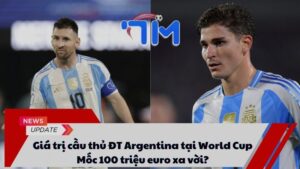 Giá trị cầu thủ ĐT Argentina tại World Cup: Mốc 100 triệu euro xa vời? 1 Giá trị cầu thủ ĐT Argentina tại World Cup: Mốc 100 triệu euro xa vời?