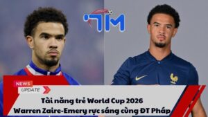 Tài năng trẻ World Cup 2026: Warren Zaire-Emery rực sáng cùng ĐT Pháp 5 Tài năng trẻ World Cup 2026: Warren Zaire-Emery rực sáng cùng ĐT Pháp