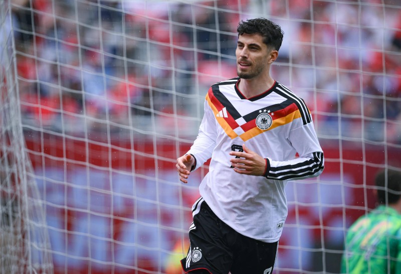 Kai Havertz lập cú đúp đầy ấn tượng