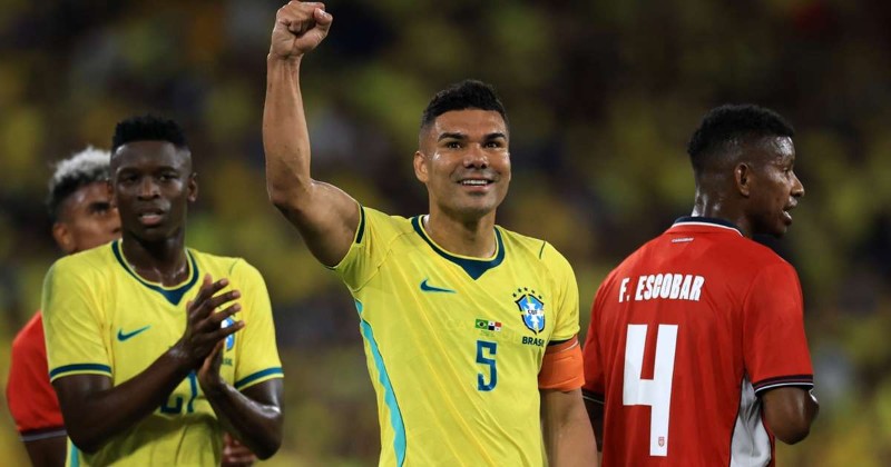 Casemiro thừa nhận sự thật về ĐT Brazil trước World Cup 2026 3 Casemiro tỏa sáng rực rỡ trước Panama